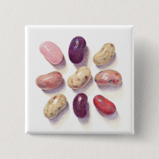 TAC FÜR JELLY BEANS Square Button (Vorderseite)