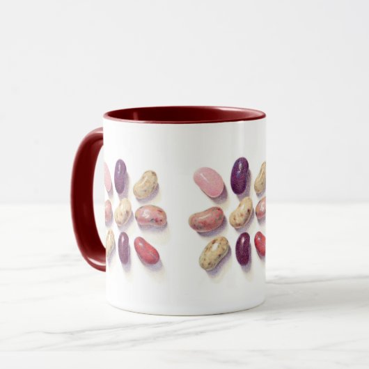 TAC TOP JELLY BEANS Maroon Combo Tasse (Vorderseite Links)