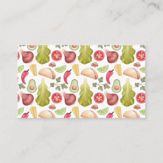 TACA-Zeit Visitenkarte (Rückseite)