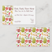 TACA-Zeit Visitenkarte (Vorne/Hinten)