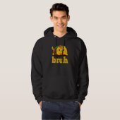 Tacco Average Bruh Cat Funny Meme Sprichwort Bruh Hoodie (Vorne ganz)