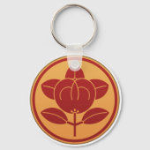 Tachibana Clan Kamon Schlüsselanhänger (Vorderseite)