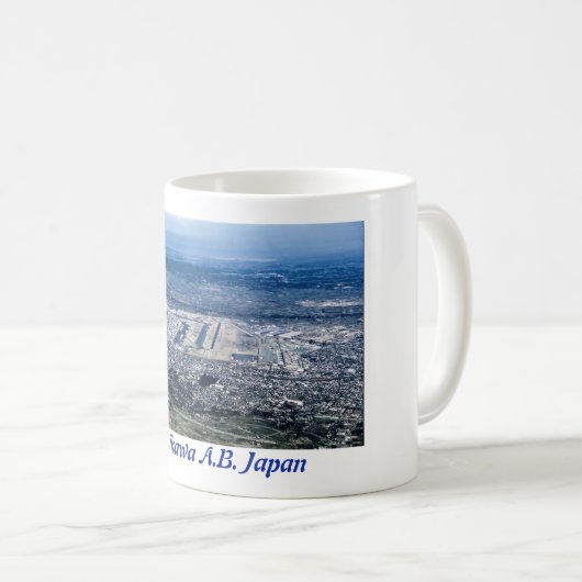 Tachikawa-Flughafen Japan 1945-1977 Kaffeetasse (VorderseiteRechts)