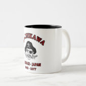 Tachikawa-Flughafen Japan Zweifarbige Tasse (VorderseiteRechts)