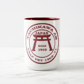 Tachikawa-Flughafen-Tasse U.S.A.F. Zweifarbige Tasse (Mittel)