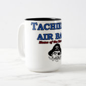 Tachikawa-Flughafen Zweifarbige Tasse (Vorderseite Links)