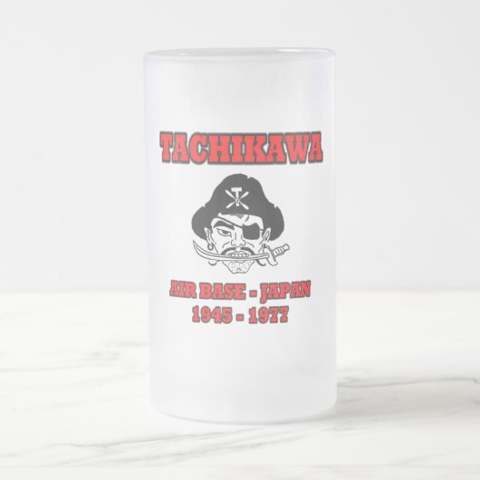 Tachikawa-Luftbasis Mattglas Bierglas (Mittel)