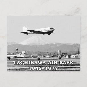 Tachikawa-Luftstützpunkt Japan 1945-1977 Postkarte