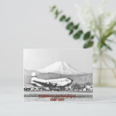 Tachikawa-Luftstützpunkt Japan 1945-1977 Postkarte (Stehend Vorderseite)