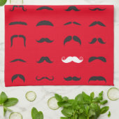 'taching durch den Schnee Handtuch (Gefaltet)