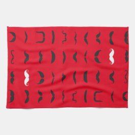 'taching durch den Schnee Handtuch