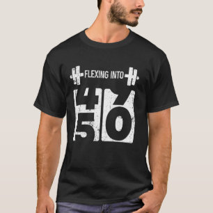 Tacho Fitness 50er Geburtstag 50 Jahre Lustige Wor T-Shirt