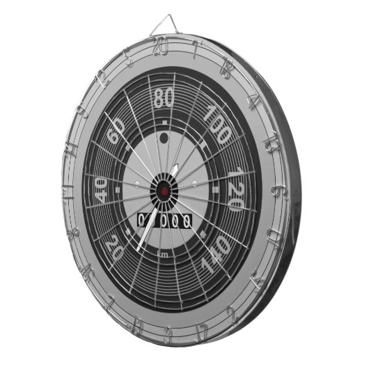 Tachometer Dartscheibe (Vorderseite rechts)
