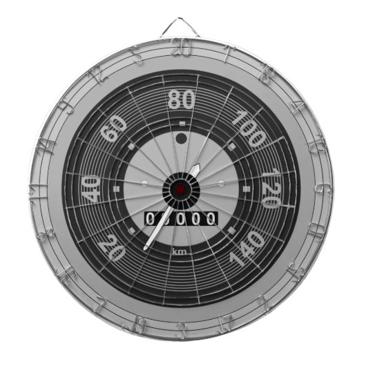 Tachometer für Autos Dartscheibe (vorne)
