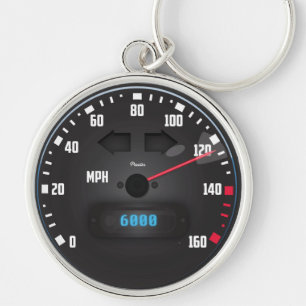 Tachometer Schlüsselanhänger