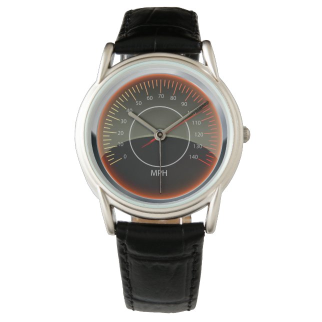 Tachometeruhr Armbanduhr (Vorderseite)