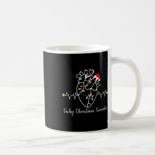 Tachy Christmas Sweater Anatomie Herz Herz Herz Nu Kaffeetasse