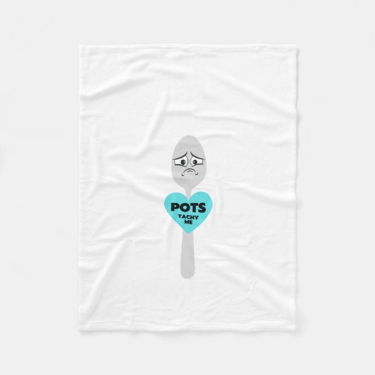 Tachy Me Fleece Blanket (Vorderseite)