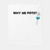 Tachy Me Spoon Bold Print Fleece Blanket (Vorderseite)