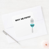 Tachy Me Spoon Fett-Aufkleber Quadratischer Aufkleber (Umschlag)