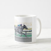 Tacitus, der die hölzernen Denkmal-Stangen gewinnt Kaffeetasse (VorderseiteRechts)