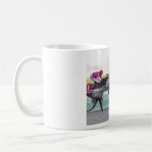 Tacitus, der die hölzernen Denkmal-Stangen gewinnt Kaffeetasse (Links)