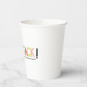 TACK Collage Paper Cup Pappbecher (Links)