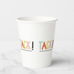 TACK Collage Paper Cup Pappbecher