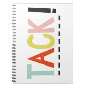 TACK Colors Notebook Notizblock (Vorderseite)