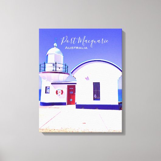 Tacking Point Leuchtturm Port Macquarie Australien Leinwanddruck (Vorderseite)