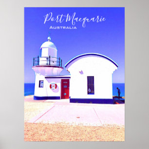 Tacking Point Leuchtturm Port Macquarie Australien Poster