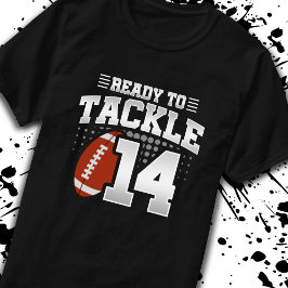 Tackle 14. Geburtstag 14 Jahre Paare Jahrestag T-Shirt