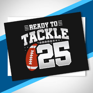 Tackle 25. Geburtstag 25 Jahre Paare Jahrestag Postkarte