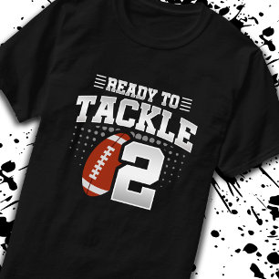Tackle 2. Geburtstag 2 Jahre Paare Jahrestag T-Shirt