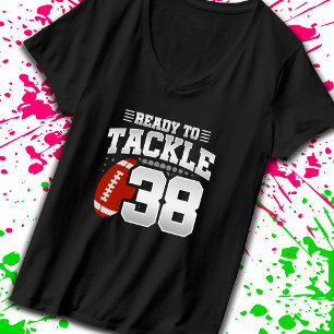 Tackle 38. Geburtstag 38 Jahre Paare Jahrestag T-Shirt