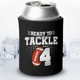 Tackle 4. Geburtstag 4 Jahre Paare Jahrestag Dosenkühler