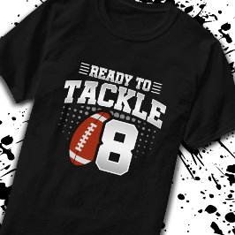 Tackle 8. Geburtstag 8 Jahre Paare Jahrestag T-Shirt