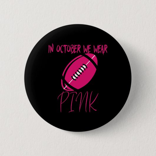 Tackle Breast Cancer Awareness Button (Vorderseite)