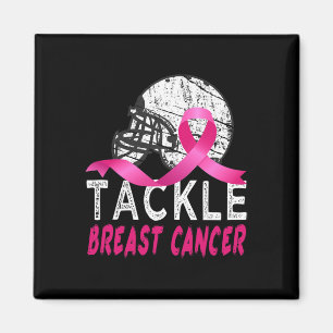 Tackle Breast Cancer Awareness Magnet