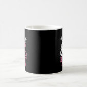 Tackle Breast Cancer Awareness Nk Ribbon American Kaffeetasse (Mittel)