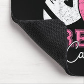 Tackle Breast Cancer Awareness Nk Ribbon American Mousepad (Ecke)