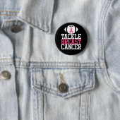 Tackle Breast Cancer Motivation Button (Beispiel)
