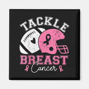 Tackle Brustkrebs-Bewusstsein Pink Ribbon Amerika Magnet