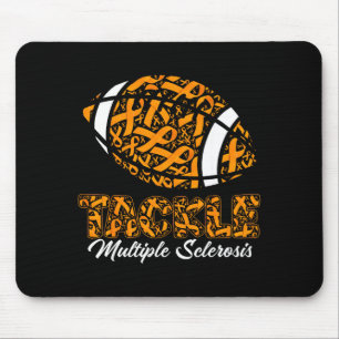 Tackle Multiple Sklerose Bewusstsein Orange Band  Mousepad