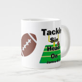 Tackle Sin Jumbo-Tasse (Vorderseite Rechts)