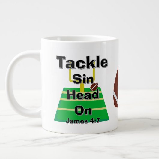 Tackle Sin Jumbo-Tasse (Links)
