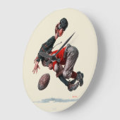 Tackled Große Wanduhr (Winkel)