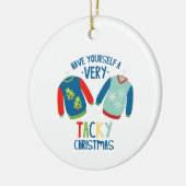 Tacky Christmas Keramik Ornament (Links)