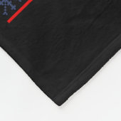 Tacky Christmas Nordic Knit Pattern Red Green Ugly Fleecedecke (Ecke)