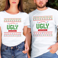 Tacky Christmas Nordic Strick Pattern Red Green Ug